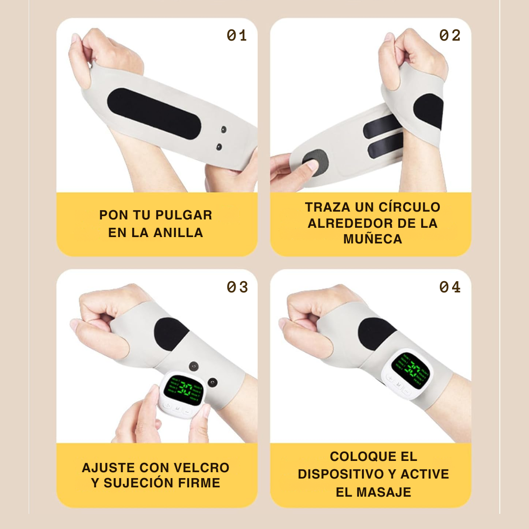 Muñequera EMS Terapéutica Calmante